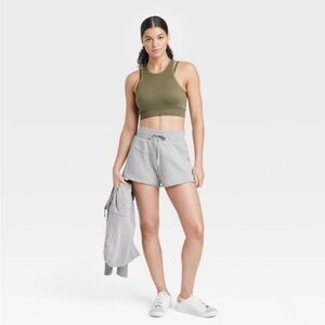 Joylab 3” high rise fleece shorts